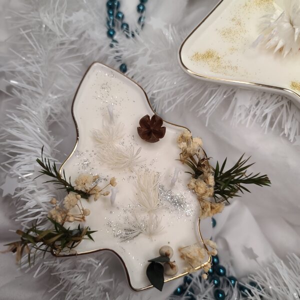 Bougie art de Noël