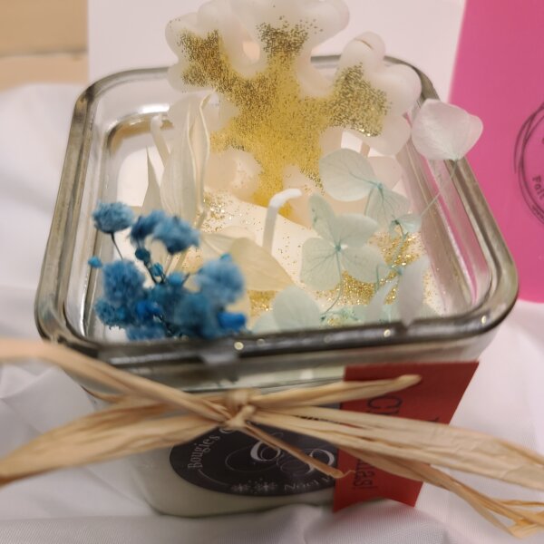 Bougie Flocon d'Hiver – Image 3