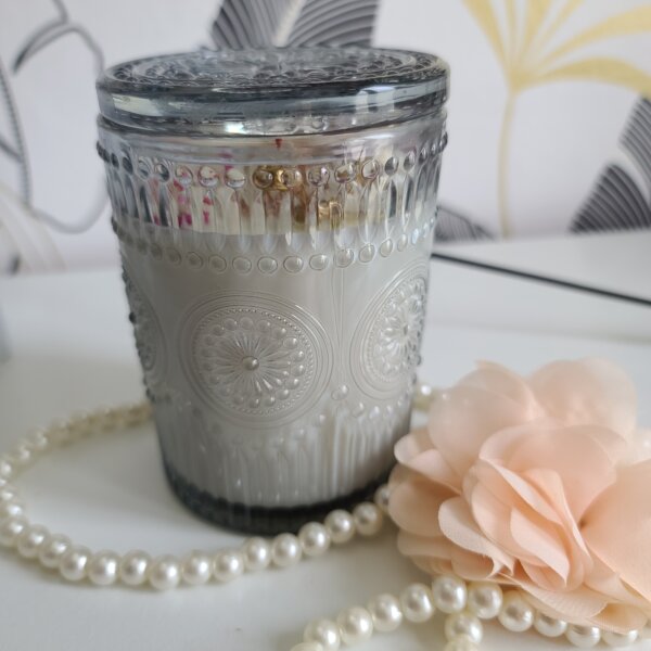 Bougie florale linge frais – Image 2