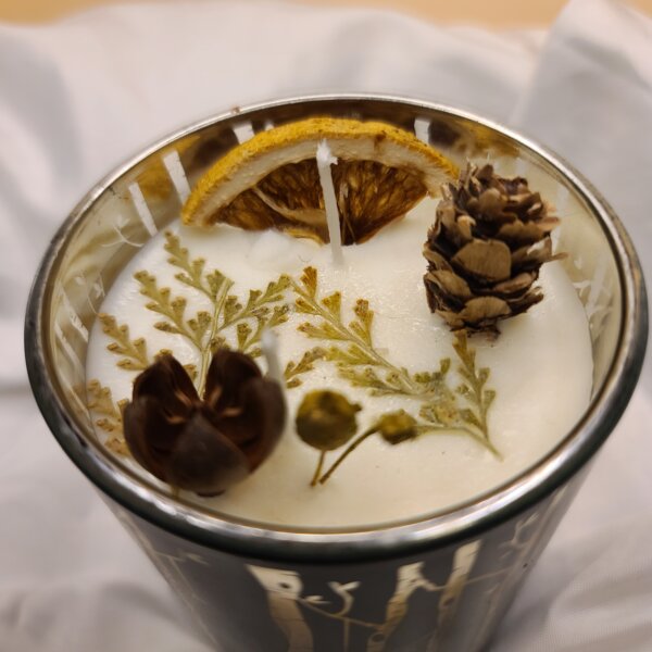 Bougie photophore hivernale – Image 7